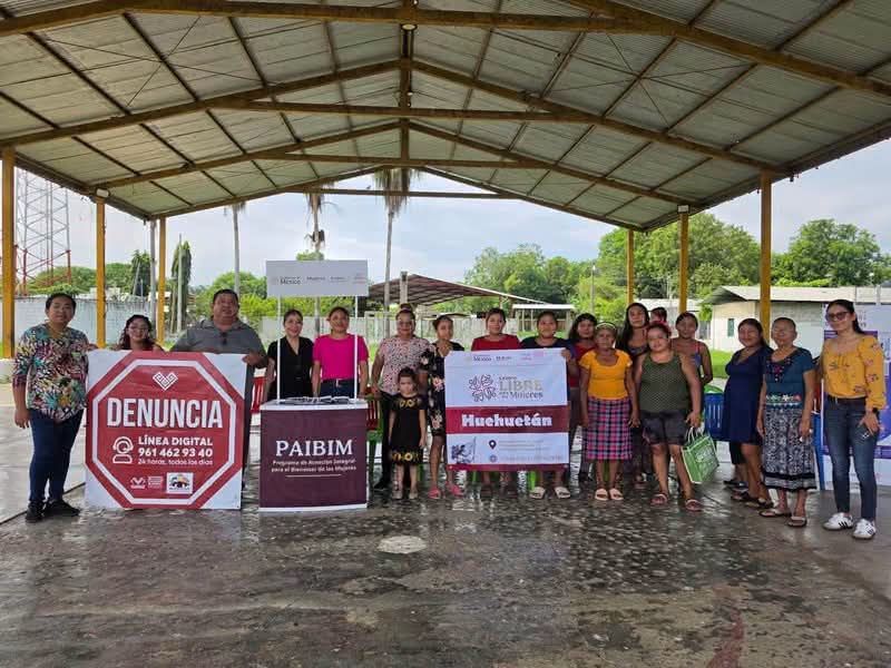 CREANDO ESPACIOS SEGUROS PARA LAS MUJERES EN&nbsp;HUEHUETÁN