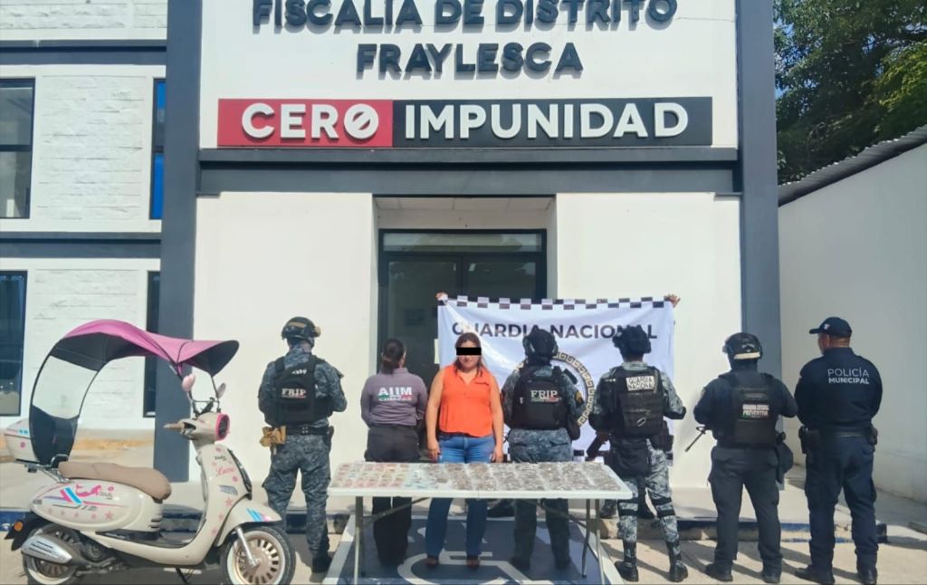 En Villaflores, durante cateo detienen a presunta narcomenudista:&nbsp;FGE