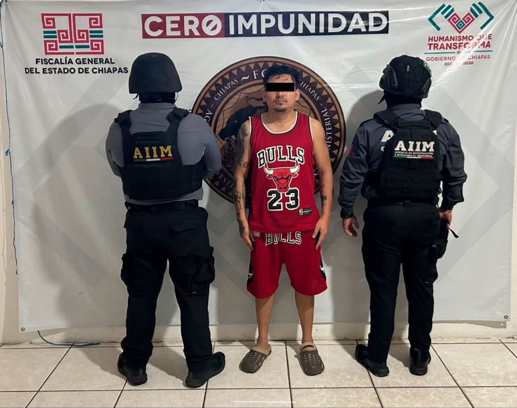 Fiscal General informa el esclarecimiento del homicidio de un elemento de la GN en&nbsp;Huixtla
