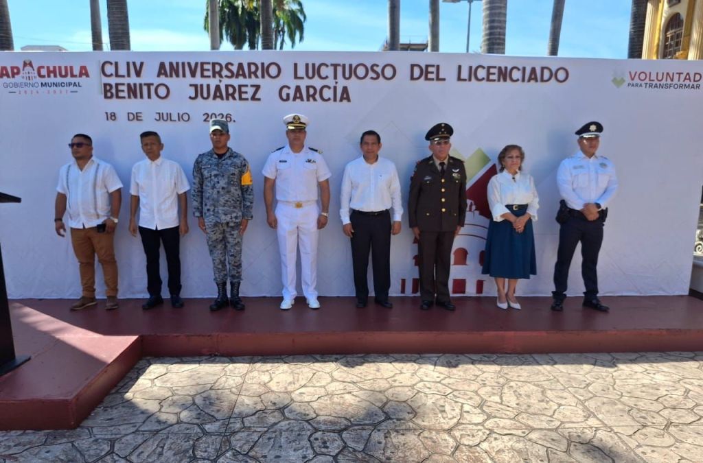 Ayuntamiento de Tapachula honra la memoria de Benito Juárez García en su CLIV Aniversario&nbsp;Luctuoso
